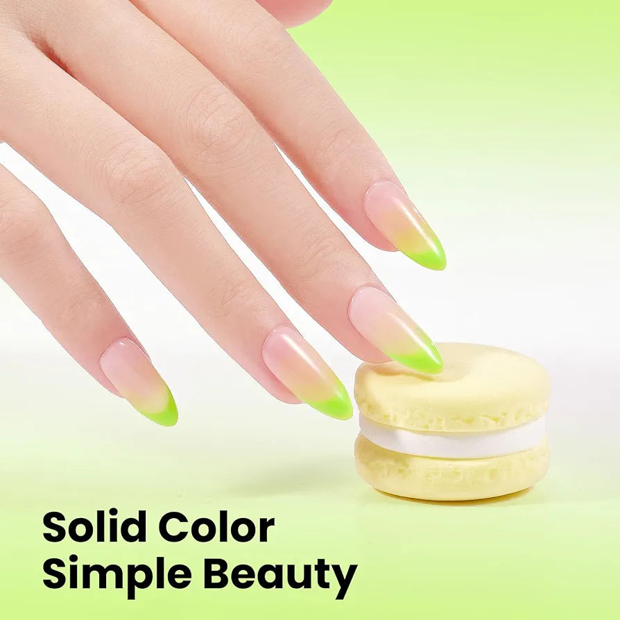 Beetles Neon Green Gel Nail Polish, Neon Tide, 15ML Green Gel Polish
Hema-Free, Color-Matched Bottle Design, Soak Off UV LED, Long-Lasting Holiday & Nails Art for DIY Beginners & Salon Pros